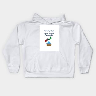 MELMERBY Beach Nova Scotia Kids Hoodie